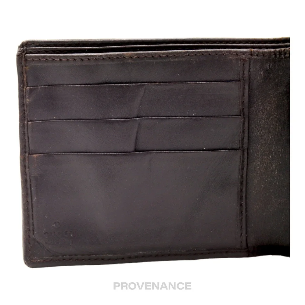🔴 Gucci Bifold Wallet - GG Canvas Brown - Picture 6 of 9